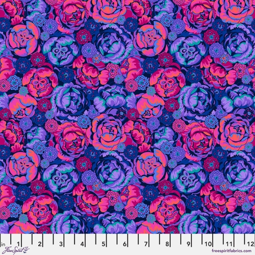 Patchwork Baumwolle - Stacy Peterson -  Belle Epoque - Roses - Purple